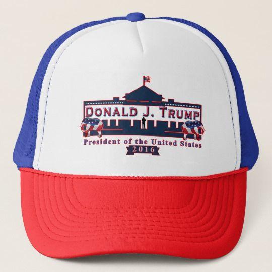 Red White Blue Usa Logo - Donald Trump Red White Blue Baseball Cap Hat. Zazzle.co.uk