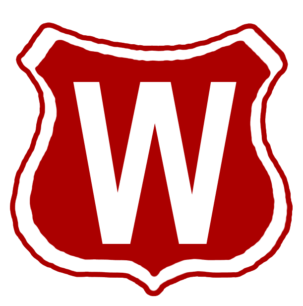 Red M Shield Logo - Montreal Wanderers Primary Logo (1910) - A white 'M' on a red shield ...