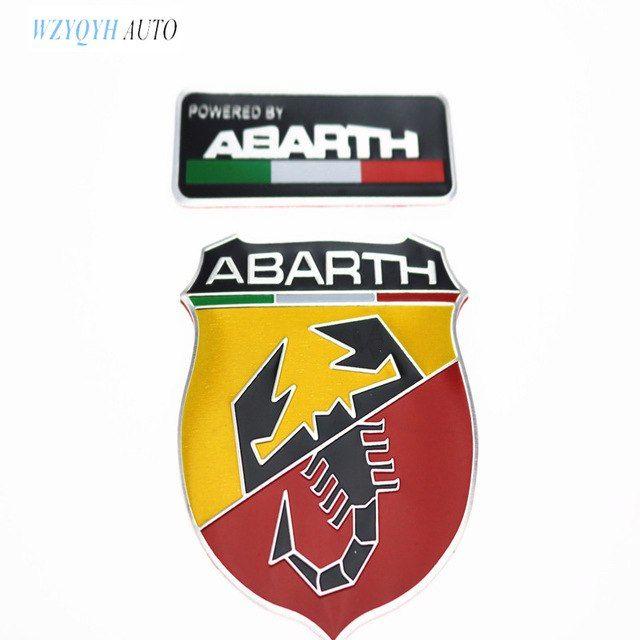 Scorpion Car Logo - 3D Car Abarth Metal Adhesive Badge Emblem logo Decal Sticker