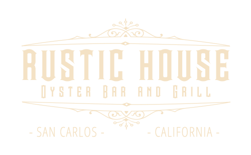 Rustic Industrial Logo - Rustic House Oyster Bar & Grill. San Carlos, CA Seafood Restaurant