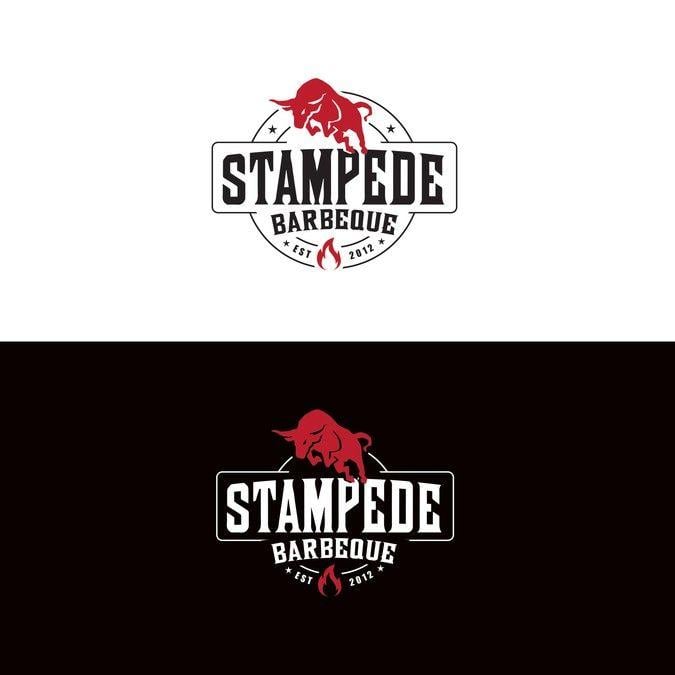 Rustic Industrial Logo - Create an Industrial Rustic Logo for * Stampede Barbecue!