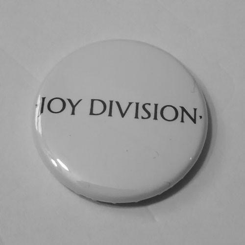 Black White and the Division Logo - Joy Division Logo (Badge)