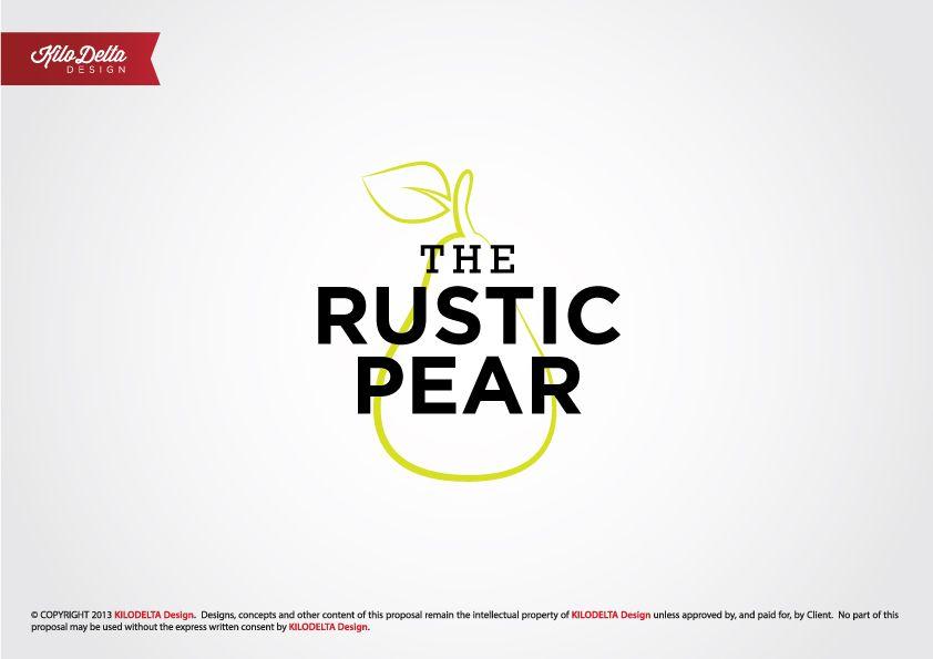 Rustic Industrial Logo - Industrial Logo Design for The Rustic Pear by kdmacalinao | Design ...