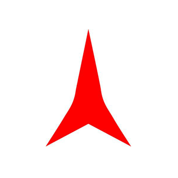 Red Triangle Star - LogoDix
