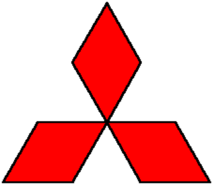 3 Red Triangles Logo - Three triangle Logos