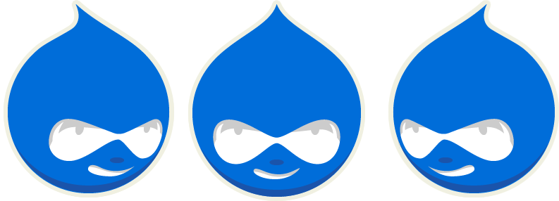 3 Blue Lines Logo - policy, no patch] Revise the Druplicon logo [#2057767] | Drupal.org
