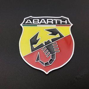 Scorpion Car Logo - 1x Scorpion Car Aluminum Emblem Sticker for ABARTH Fiat 500 695