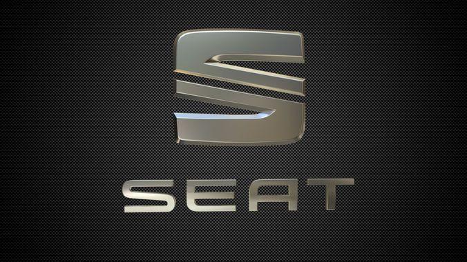 Seat Logo - logos 3D model seat logo