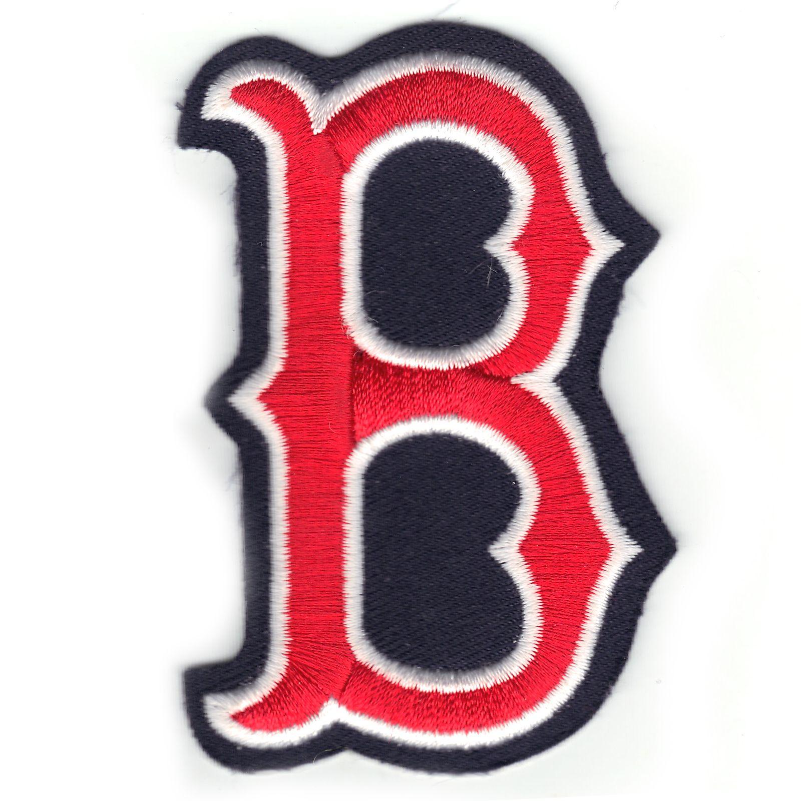 Red and Blue Letter B Logo - Boston Red Sox Small Letter B Hat Logo Patch | eBay