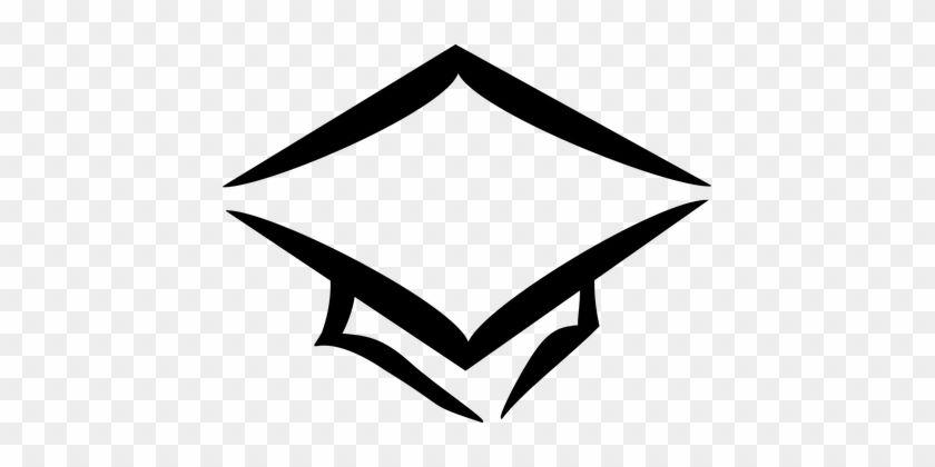 Black Education Logo - Cap Graduation Hat Education School Colleg - Transparent Background ...