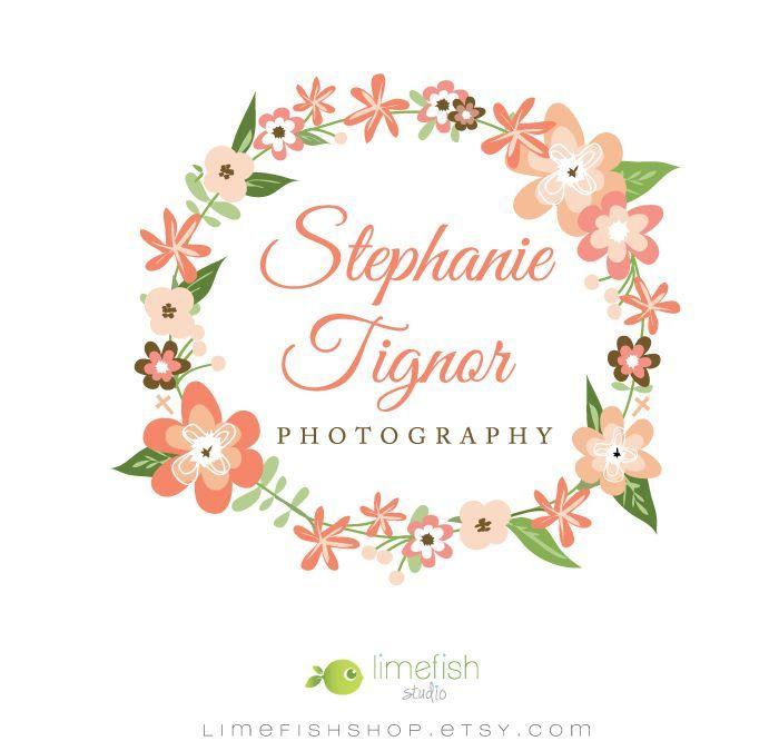 Pastel Flower Logo - Limefish Studio: Custom Logo + Branding :: Stephanie Tignor ...