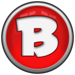 Red and Blue Letter B Logo - Blue Circle Logo With Letter B - Clipart & Vector Design •
