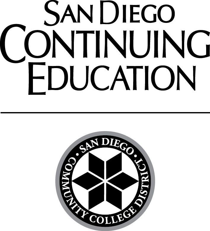 Black Education Logo - Style Guide and Logos | San Diego Continuing Education