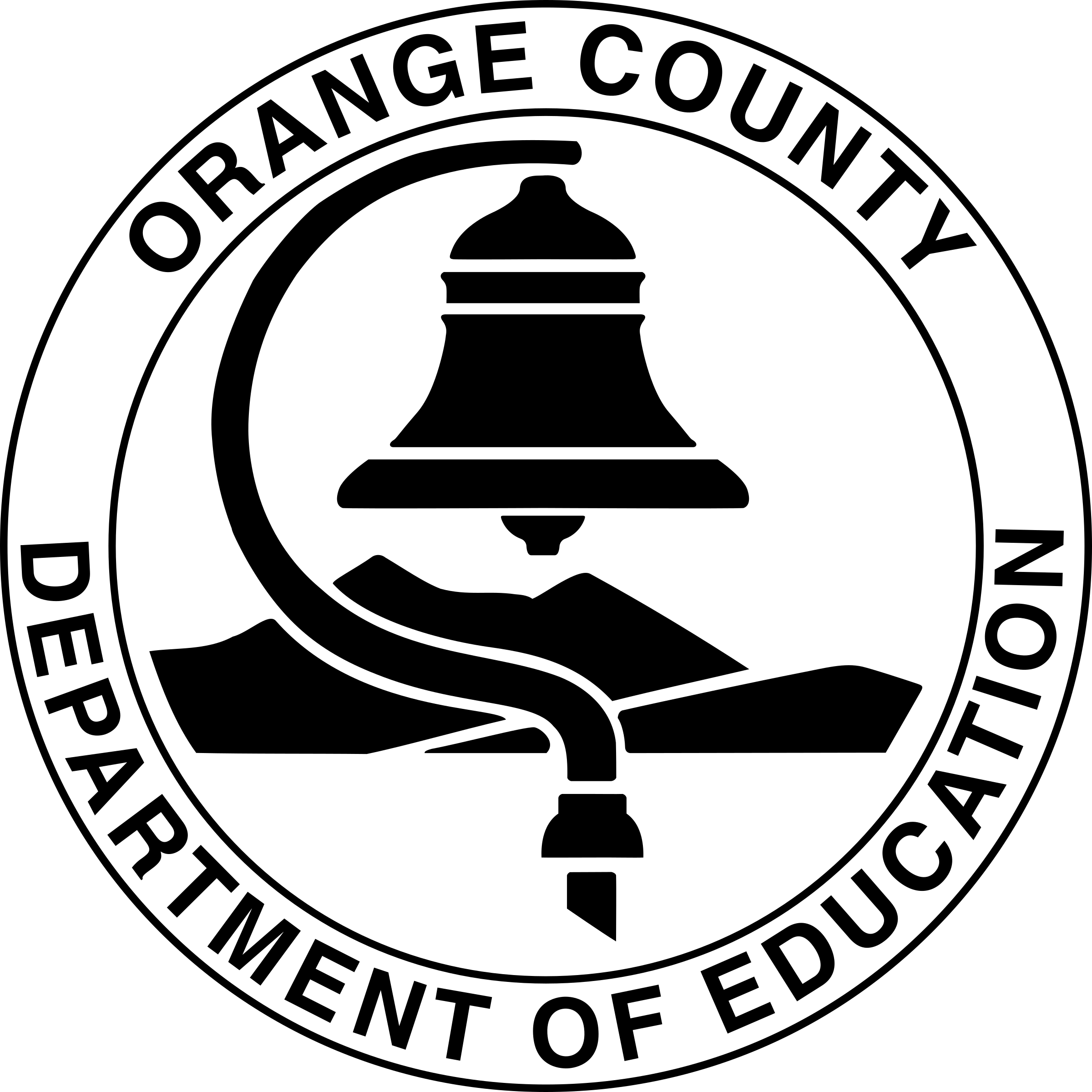 Black Education Logo - OCDE Orange County Department of Education Logo PNG Transparent ...
