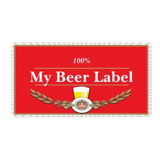 Red Beer Logo - Top Shelf Red Beer Label. Zazzle.co.uk