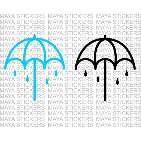 Bring Me the Horizon Umbrella Logo - Umbrella and rain decal sticker for BMTH