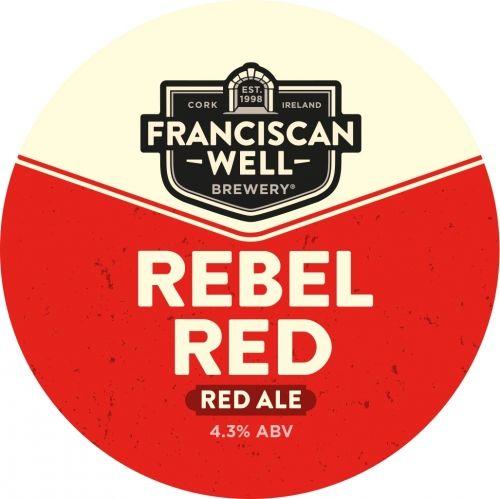 Red Beer Logo - Rebel Red Well Brewery
