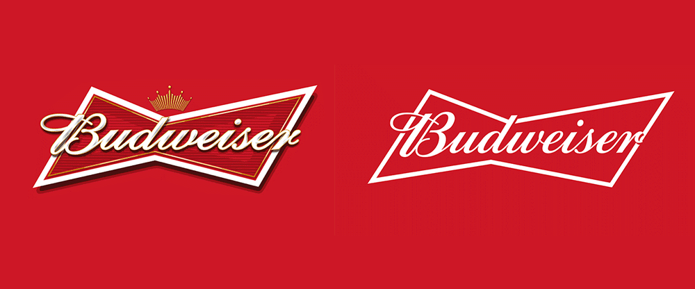 Budweiser Logo - Brand New: New Logo and Packaging for Budweiser by Jones Knowles Ritchie