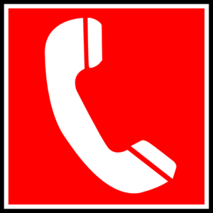 White with Red Background Logo - White Telephone With Red Background Clip Art at Clker.com - vector ...