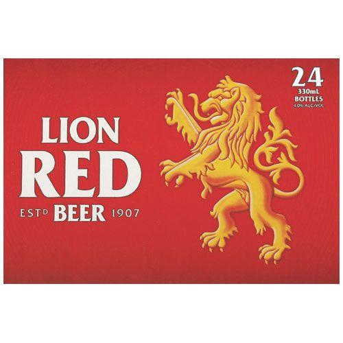 Red Beer Logo - Buy lion red beer 330ml bottles 24pk online at countdown.co.nz