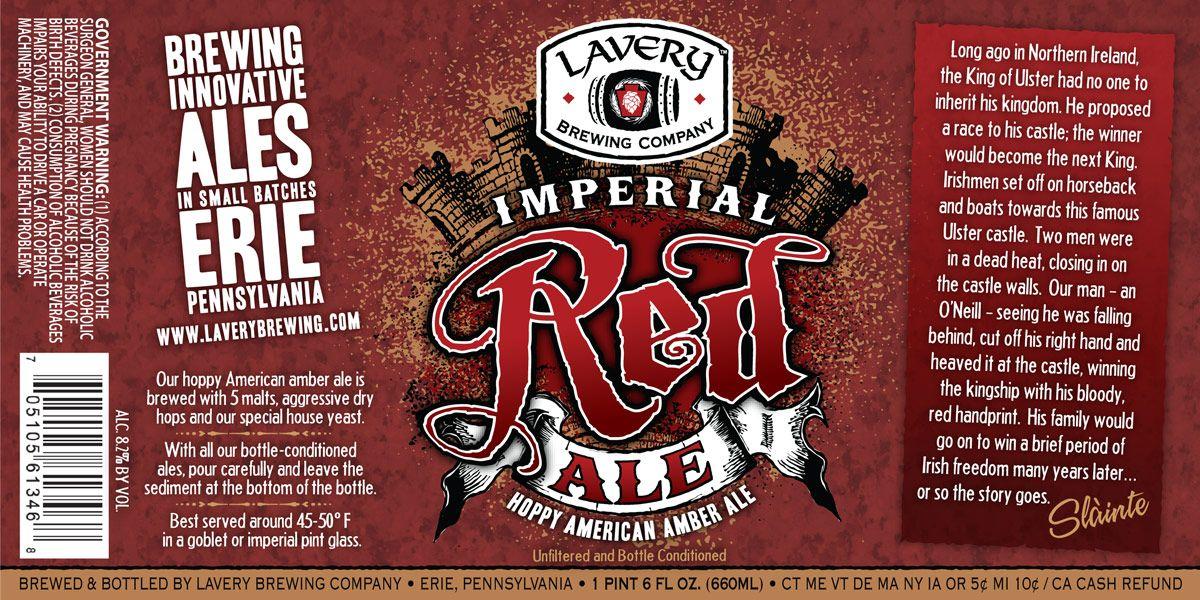 Red Beer Logo - Lavery Brewing Company - Erie, PA - Our Beers
