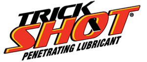 Trickshot Logo - TrickShot Penetrating Lubricant. Non Flammable, 100% Biodegradable