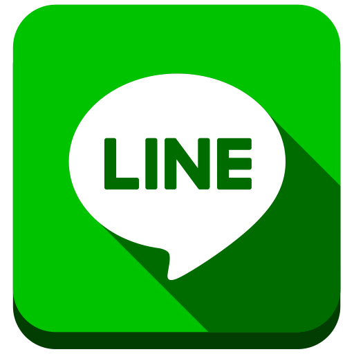 Square with Line Logo - App icon, line icon, queue icon, social media icon, public media ...