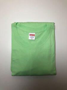Blank Box Logo - Supreme Blank Tee T-Shirt Lime Green Kmart Box Logo XL | eBay