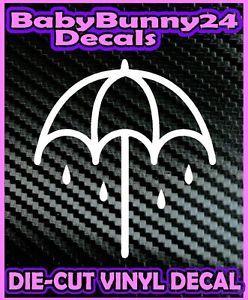 Bring Me the Horizon Umbrella Logo - BRING ME THE HORIZON UMBRELLA Band Logo Laptop Truck Car Decal Vinyl