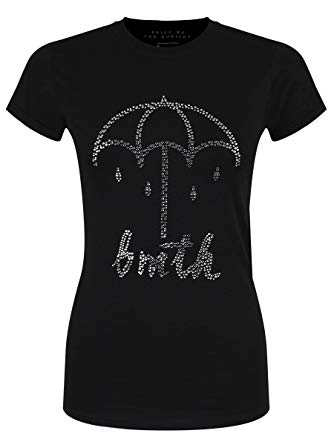 Bring Me the Horizon Umbrella Logo - Bring Me The Horizon T Shirt Diamante Umbrella Logo