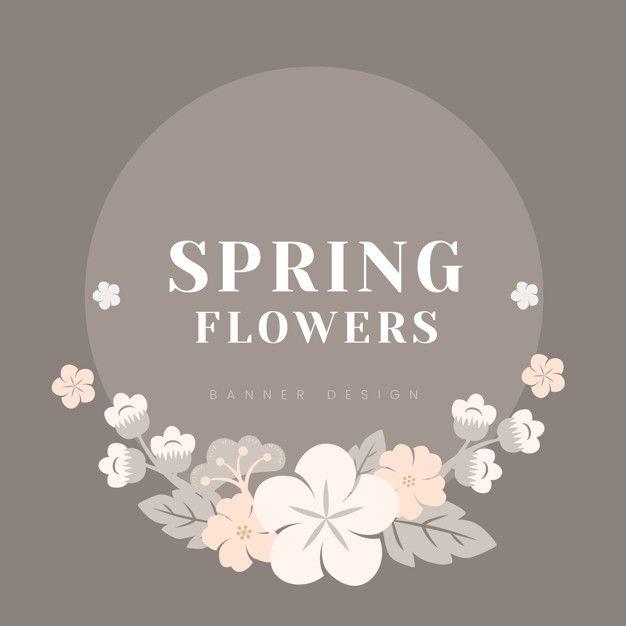 Pastel Flower Logo - Japanese pastel flowers frame Vector | Free Download
