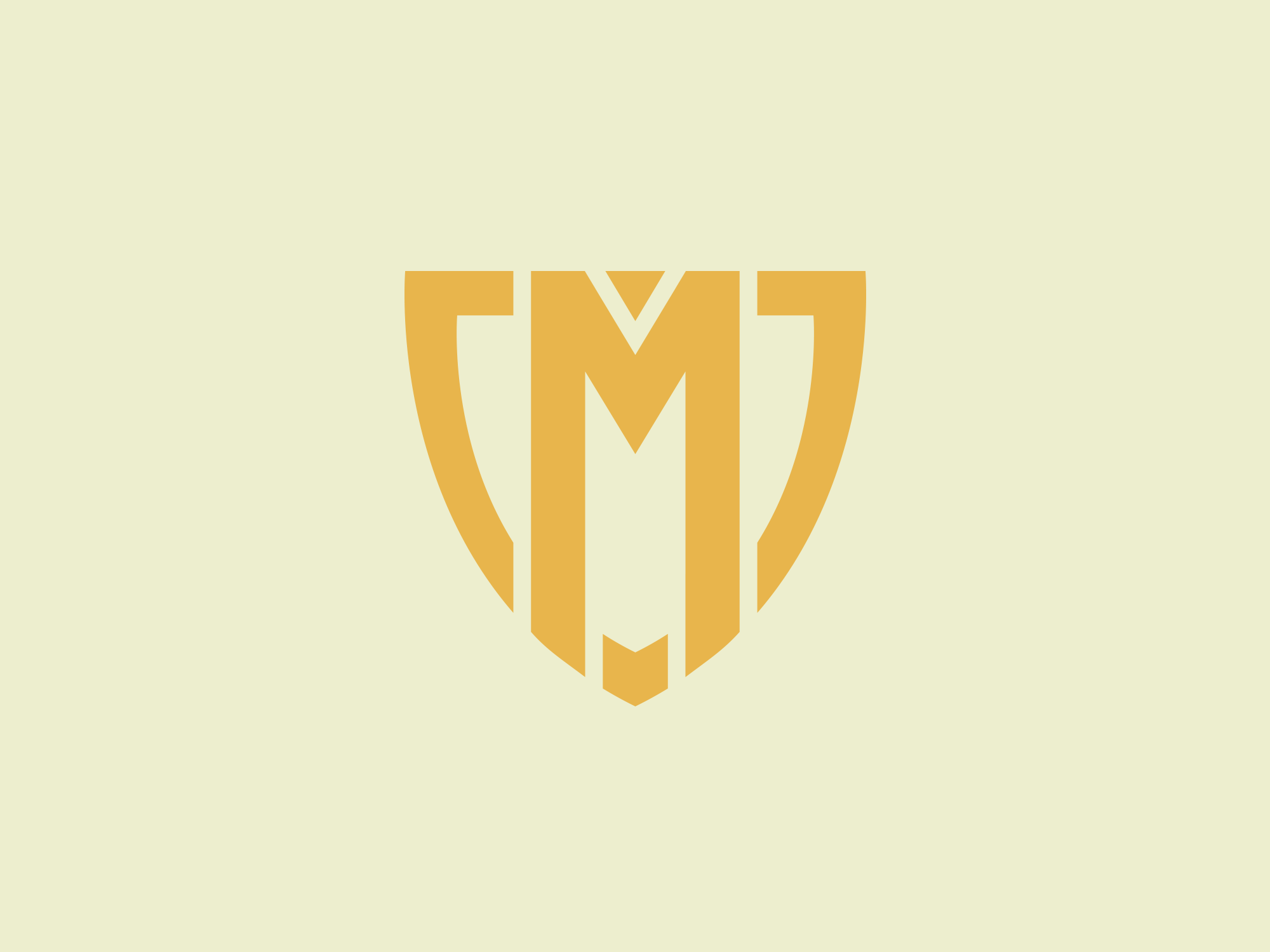 All M Shield Logo - M + Shield Logo Concept