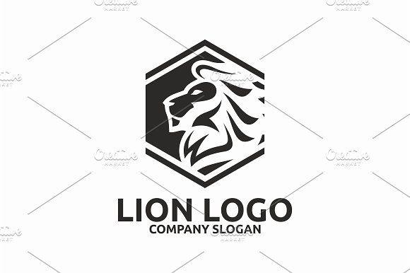 Abstract Lion Logo - Lion Logo Logo Templates Creative Market