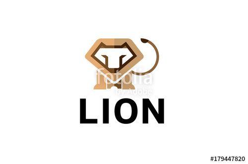 Abstract Lion Logo - Creative Abstract Lion Logo Design Illustration