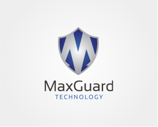 All M Shield Logo - MaxGuard- M Shield Logo Designed