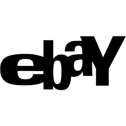 eBay Black Logo - Black ebay icon - Free black site logo icons