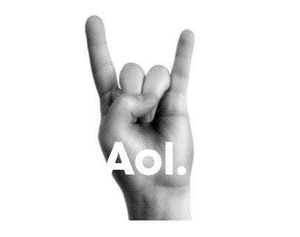New AOL Logo - New AOL logo, designed by Wolff Olins. Logo Design Love