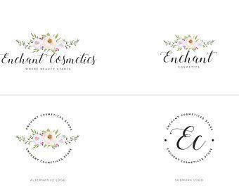 Natural Flower Logo - Natural flower logo | Etsy