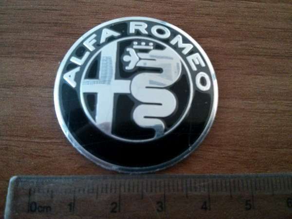 eBay Black Logo - Black ALFA ROMEO Giulia Steering Wheel Emblem Badge Logo Insignia ...