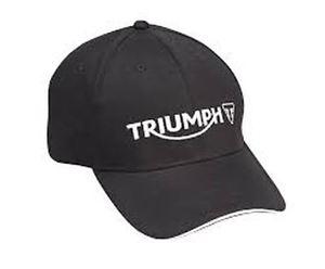 eBay Black Logo - Triumph Logo Cap Black