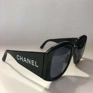 eBay Black Logo - Rare Vtg Chanel 90s Black Logo Sunglasses 05249 | eBay