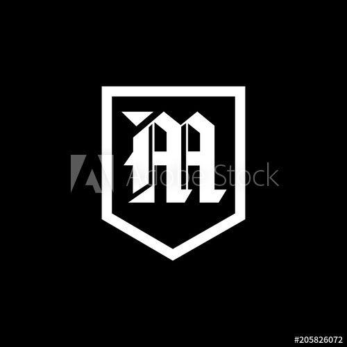 All M Shield Logo - Abstract letter M shield logo design template. Premium nominal