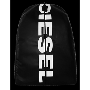 eBay Black Logo - Diesel F Bold Logo Premium Backpack With Laptop Compartment, Black
