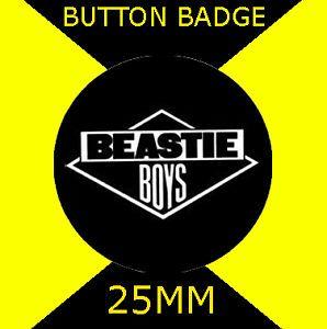 eBay Black Logo - Beastie Boys Black Logo - Button Badge 25mm/1