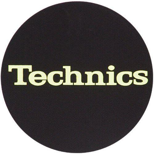 eBay Black Logo - Pair Shoes Anti-static Record Player Technics Black Logo Glow Yellow ...