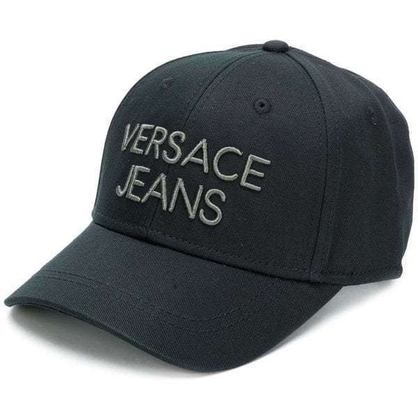 eBay Black Logo - Versace Jeans Black Logo Baseball Cap E8gsbkk1 | eBay