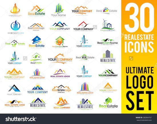 Generic Roof Logo - 6 Unique Real Estate Logos That Can Help You Close The Sale ...