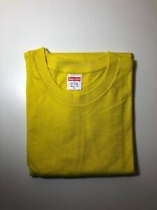 Blank Box Logo - Supreme Blank Tee T-Shirt Yellow Kmart Box Logo XL | eBay