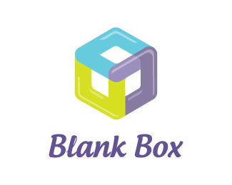Blank Box Logo - Blank Colorful Box Designed