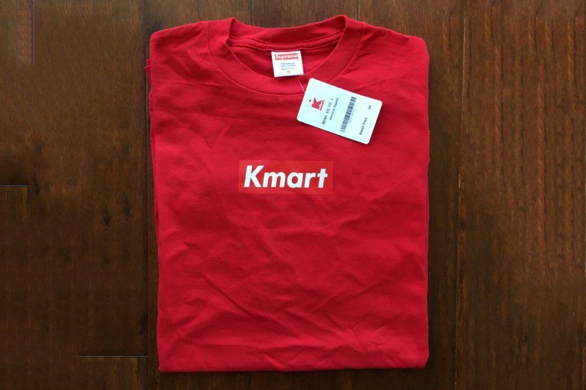 Blank Box Logo - Blank Supreme Tees From Kmart Printed With 